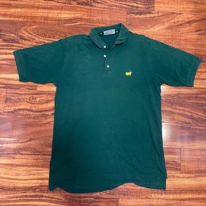 Vintage Augusta National Golf Masters Slazenger Golf Polo Large